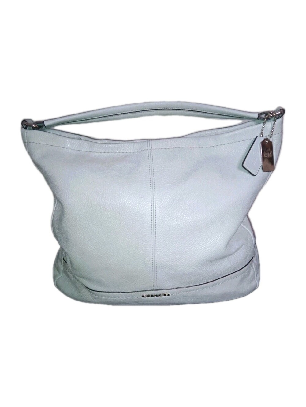 Coach Park Leather Hobo Bag style number F23293. Rare Color Sky Blue Gently Used